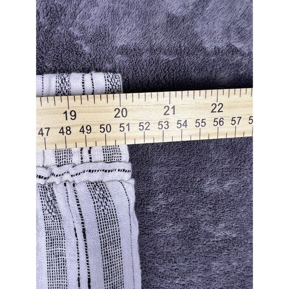 Time and Tru Women’s Multicolor Size 3XL White And Black Striped Pull Up - Picture 8 of 9